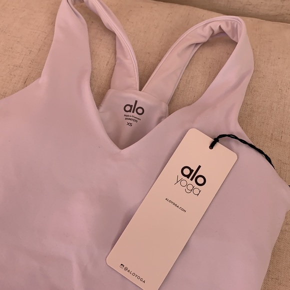 Alo Yoga Real Bra Tank white xs - Picture 4 of 5